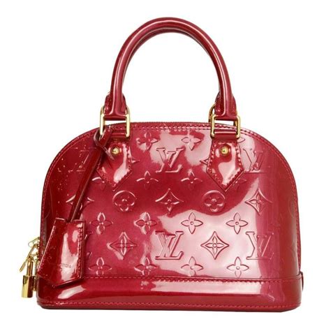 Louis Vuitton Alma Red Bags & Handbags for Women